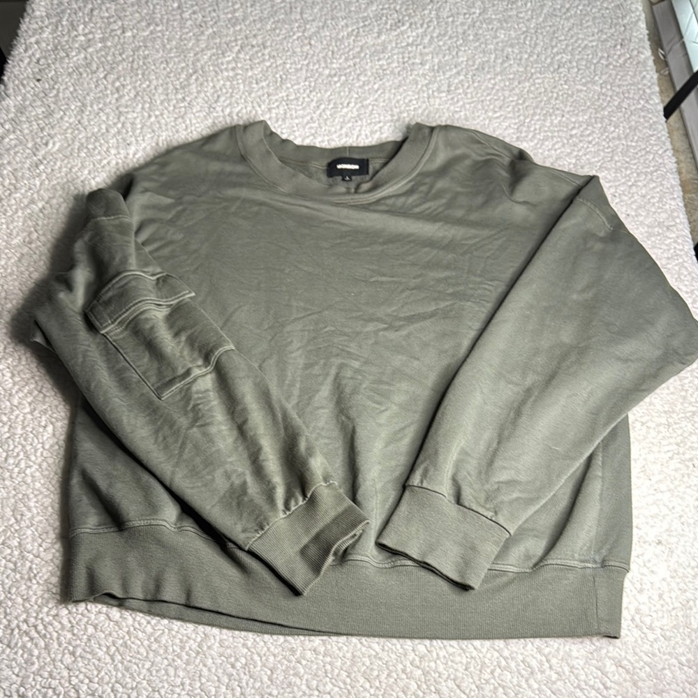 Monrow Women’s Sage Crewneck Sweater
